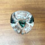 Vintage art glass vase by Max Verboeket for Kristalunie Maastricht, 1970s