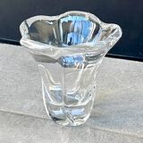 Daum france signed crystal vase – vintage piece
