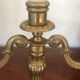 Solid brass chandelier