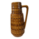 Ochre vase with handle, Scheurich Keramik, West Germany, 1960,70