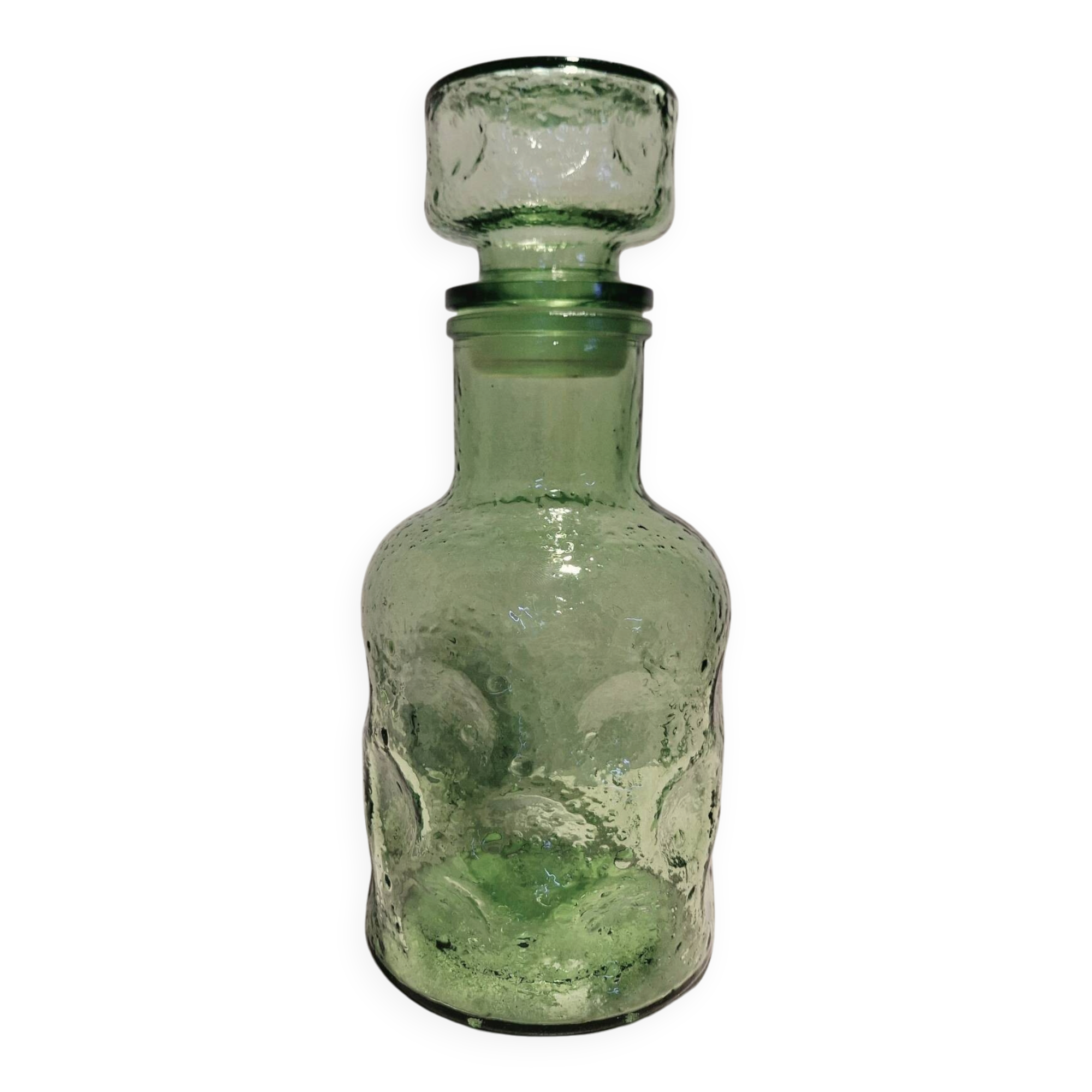 Retro glass carafe