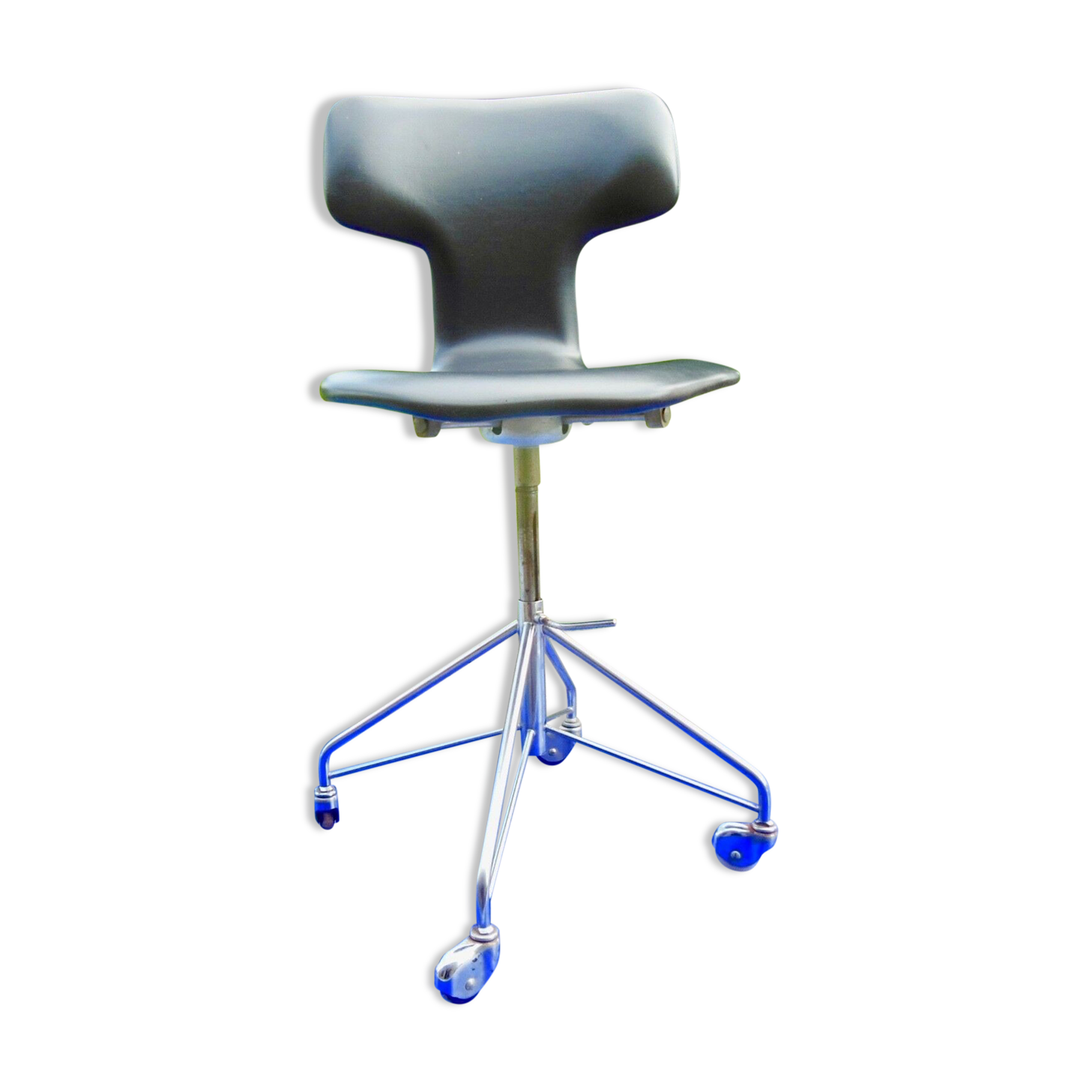 Arne Jacobsen for Fritz Hansen Chair secretary "0569" or "Hammer" original edition -vintage