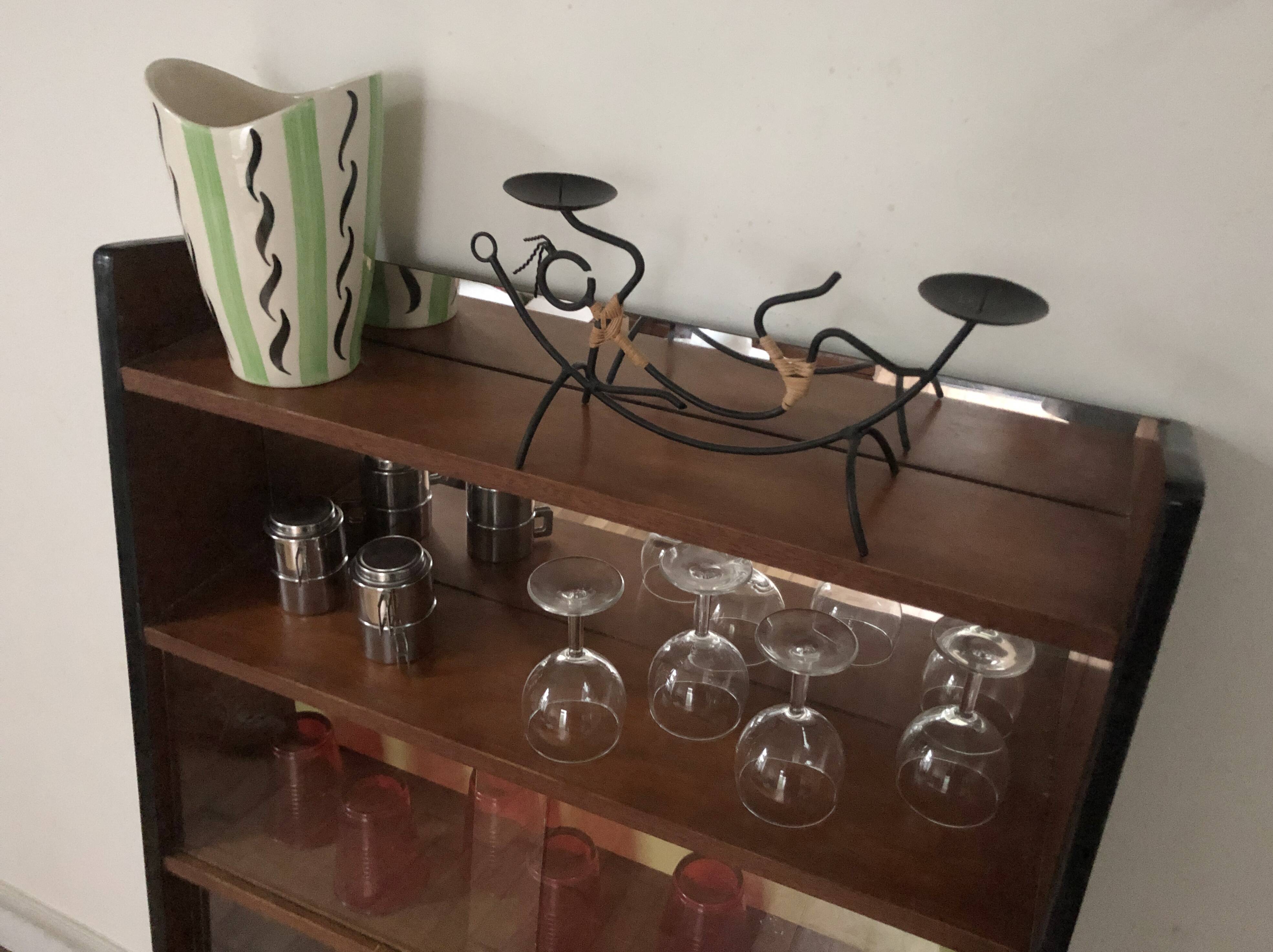 Bookcase • Vintage Shelves • Oak • Attributed to Pierre Guariche • 1950