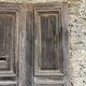Double old oak door