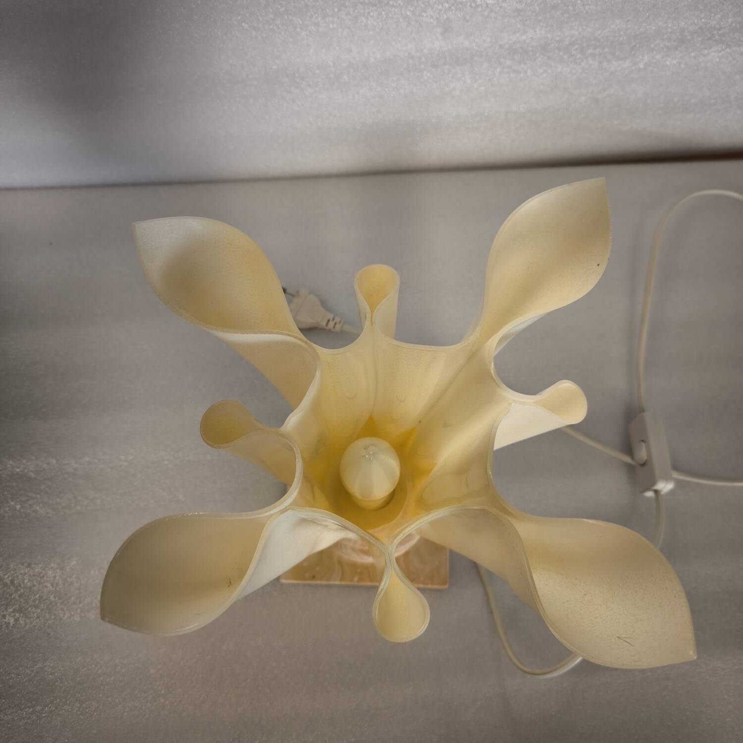 Draped lamp