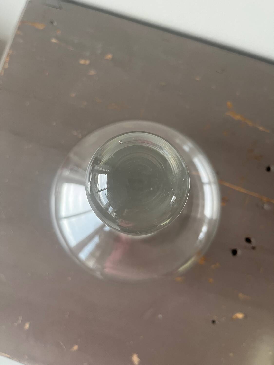 Carafe à décanter en verre