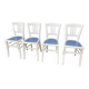4 Brasserie bistro chairs bentwood bistro chair shabby chic baumann wood & laminate mid century