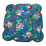 Flat square cut in Longwy enamels
