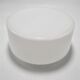 Ceiling light in white opal. Round-shaped light fixture, made of white glass, ut