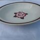 Hollow dish in sarreguemines earthenware