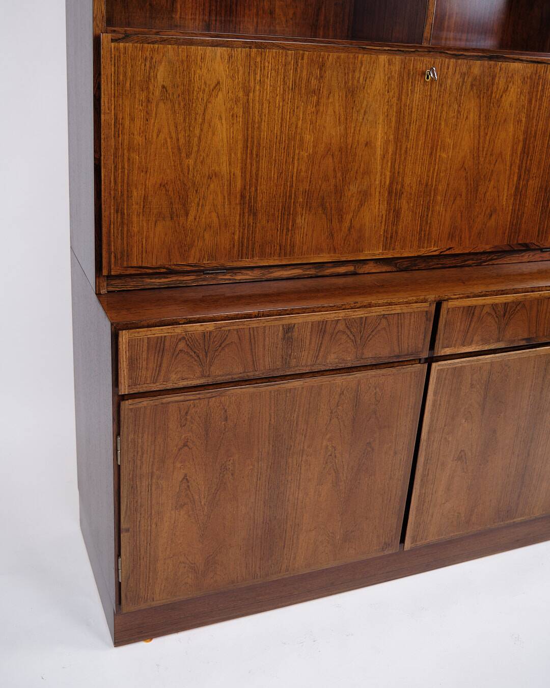 Bookcase/secretary - rosewood - Danish design - Omann Junior - 1960s