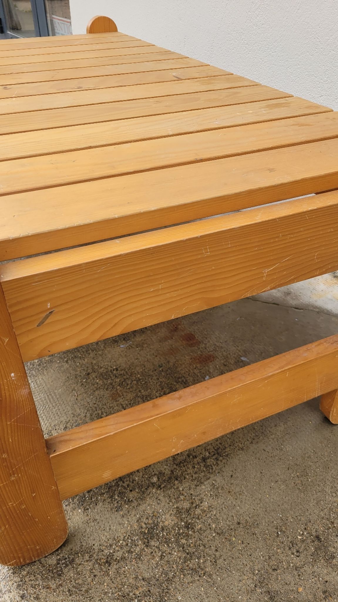 Pine coffee table