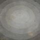 Serge Lesage blue grey vintage round carpet 70s