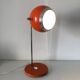 Large eyeball lamp carrot, vintage 1970s