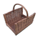 Wicker log basket