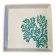 Vide poche céramique décor corail