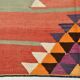 5x11 Kilim Long Wide Faded Samon Kilim Rug, Rare Style Anatolian Flatweave
