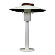White bedside lamp, Danish design, 1960s, production: Denmark