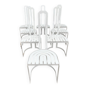 lot de 8 chaises salle