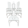 Set of 8 dining room chairs