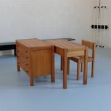 Bureau en bois d'orme certifié groupe Regain