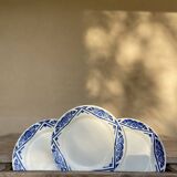 Set of 3 Badonviller flat plates