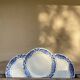 Lot de 3 assiettes plates Badonviller