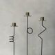 IKEA Krasen vintage candlesticks by Ehlen Johansson, Memphis 1987