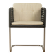 D44 cantilever chair by Tecta, 1980s, black mesh, chrome frame