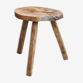 Brutalist tripod stool