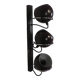 Gepo wall lamp with 3 globes, 1960s