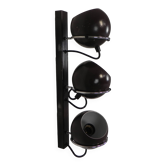 Gepo wall lamp with 3 globes, 1960s