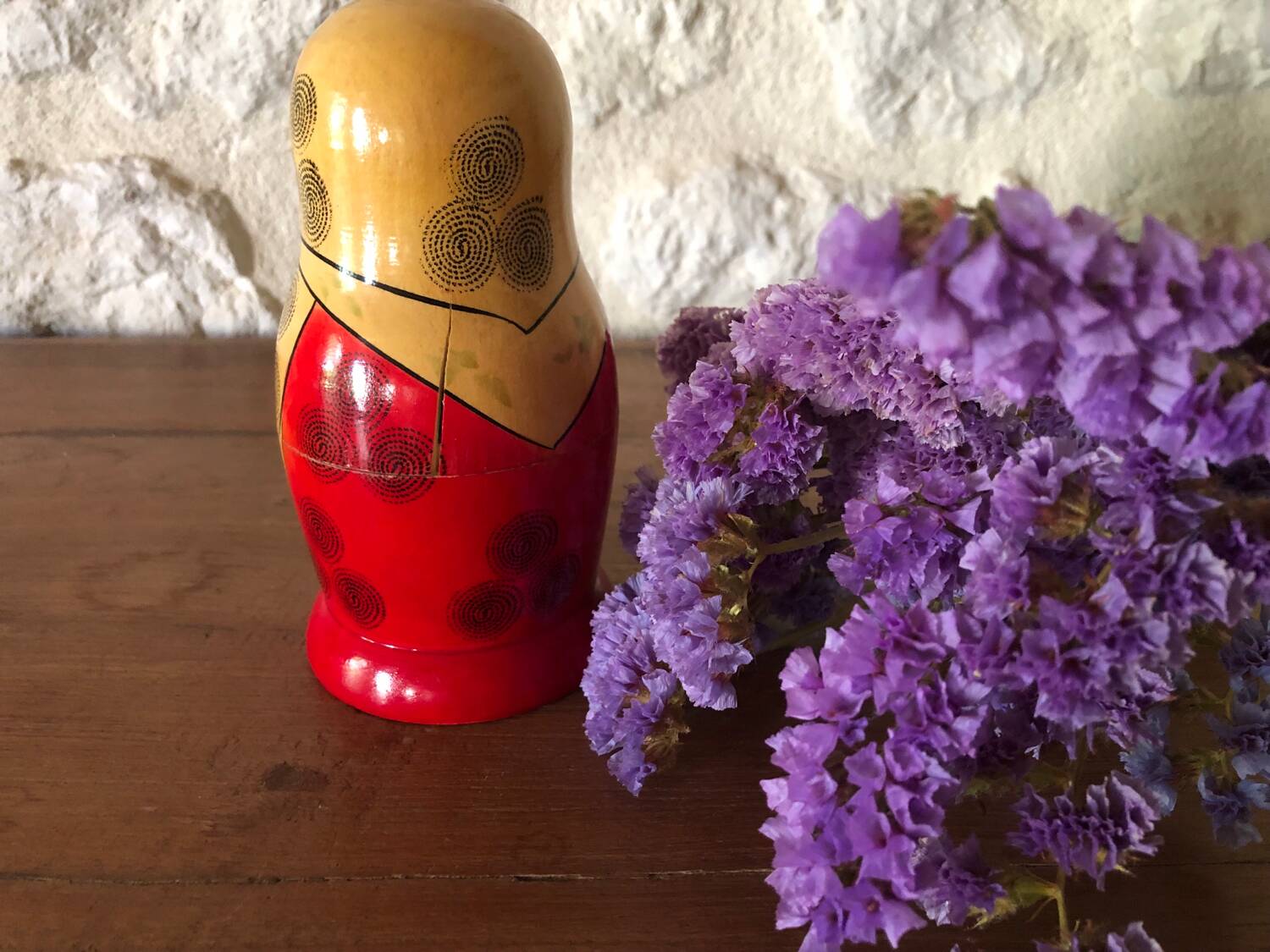 Antique Russian nesting dolls