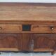 Antique sideboard from the end of the 19th century, 2 doors, 2 drawers, shelf in its patina