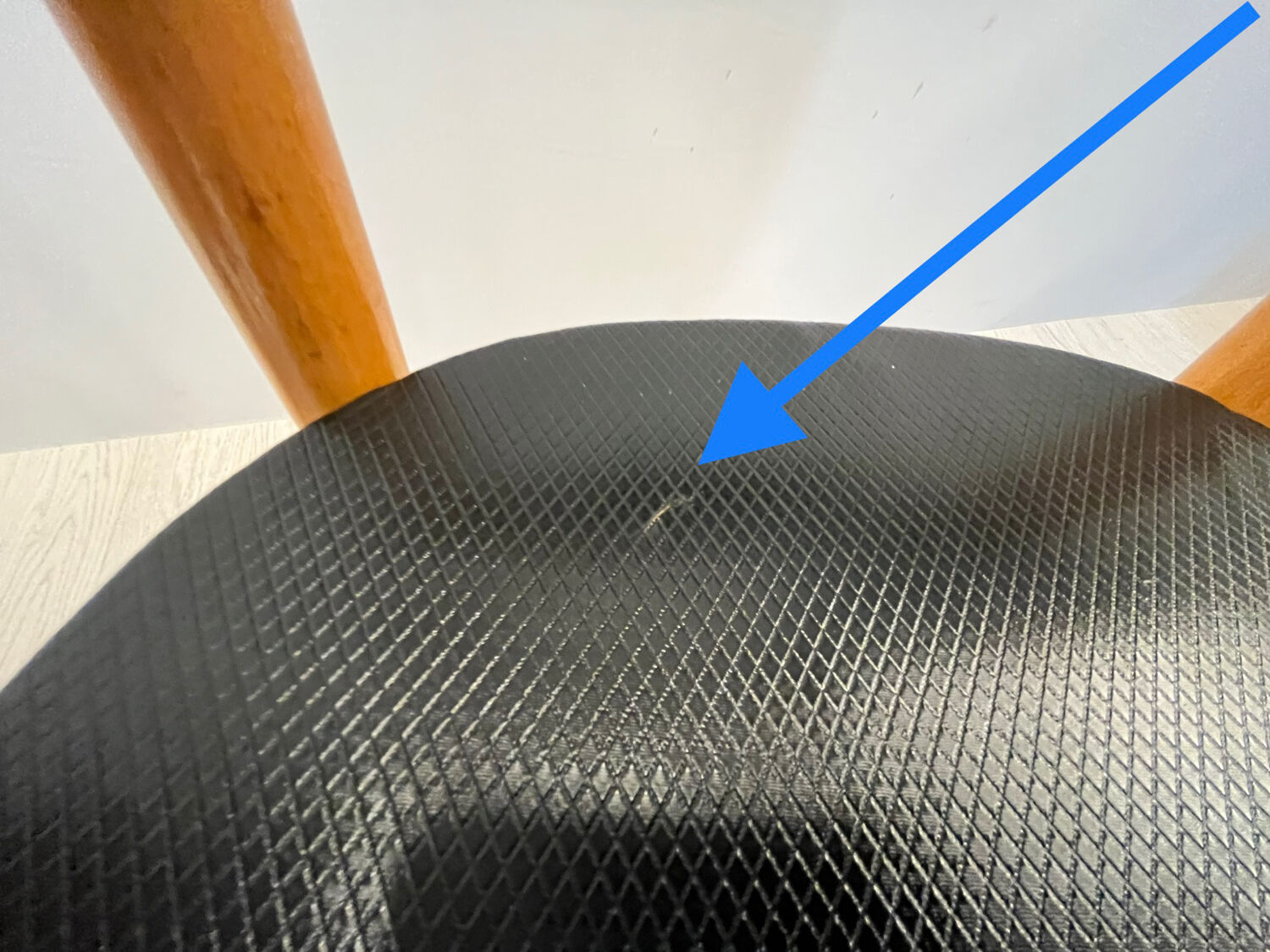 Four colourful chairs