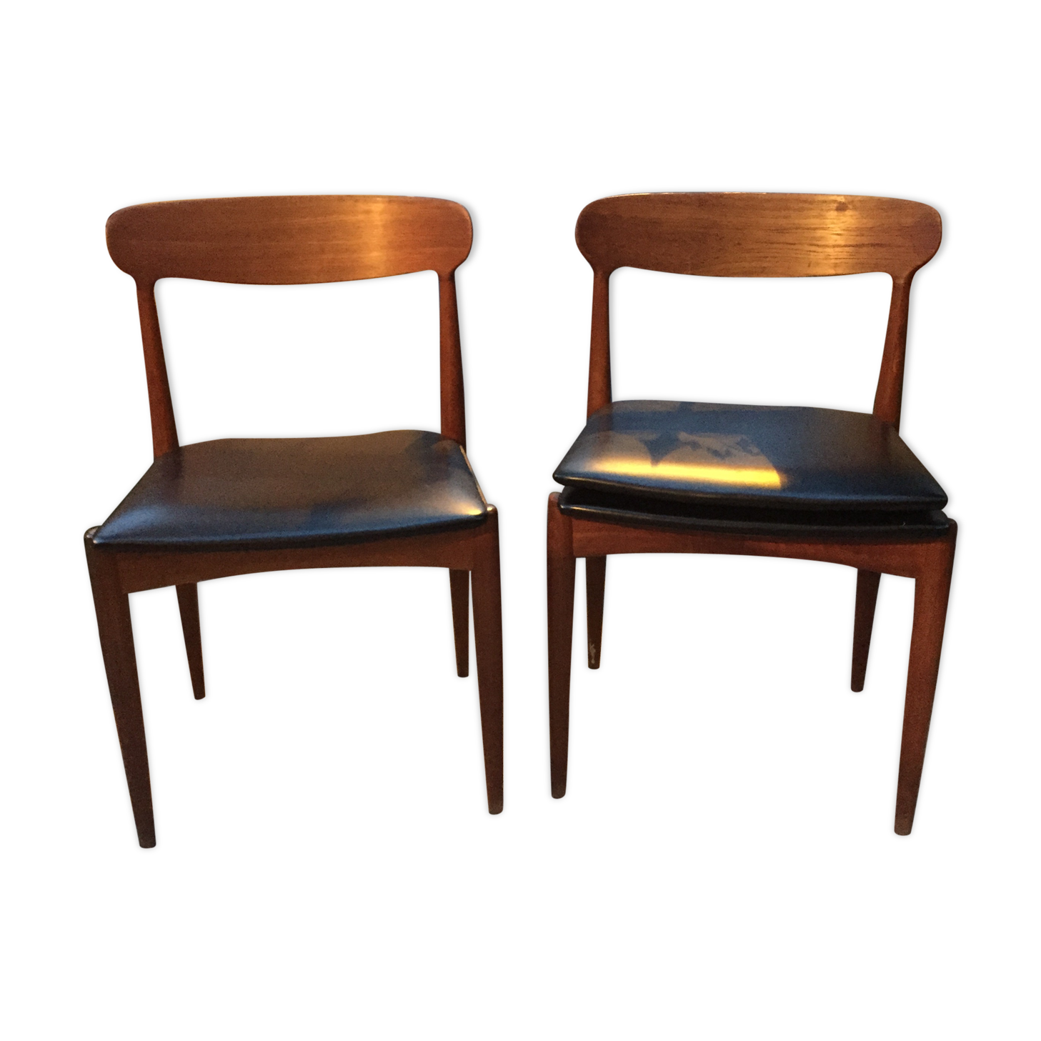 Following two Scandinavian chairs