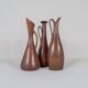 Mid-century modern set of 3 ceramic pieces by Rörstrand Gunnar Nylund, Sweden, 1950s.