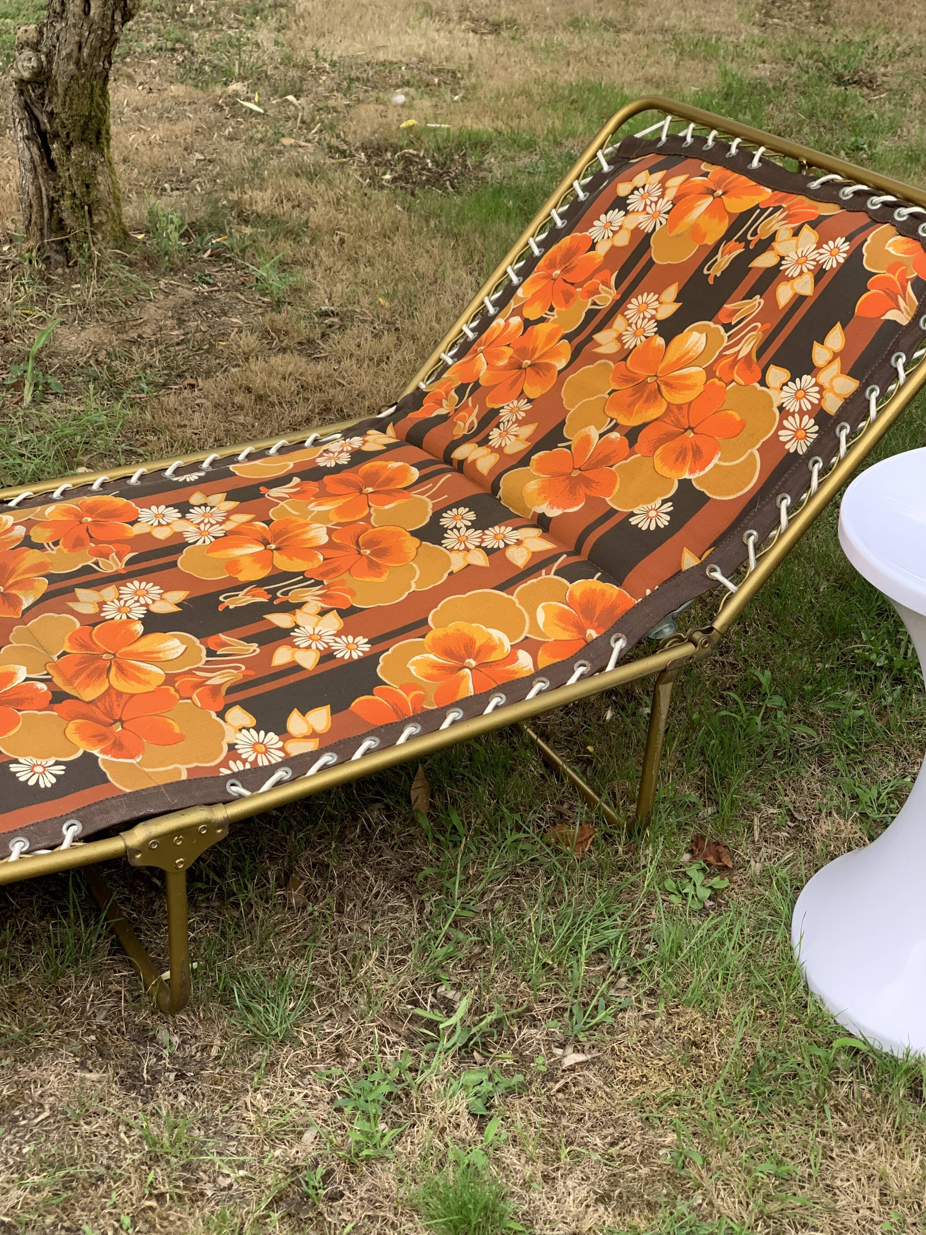 Vintage Lafuma camp bed