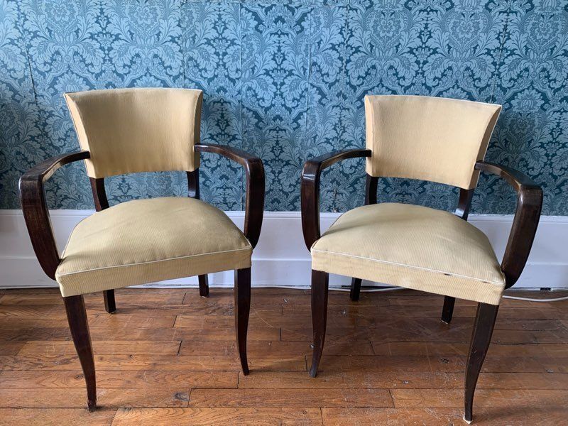 Art Deco chair pair
