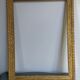 Old gilded wooden frame