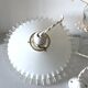 Suspension in white opaline