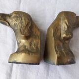 Pair of dog bookends
