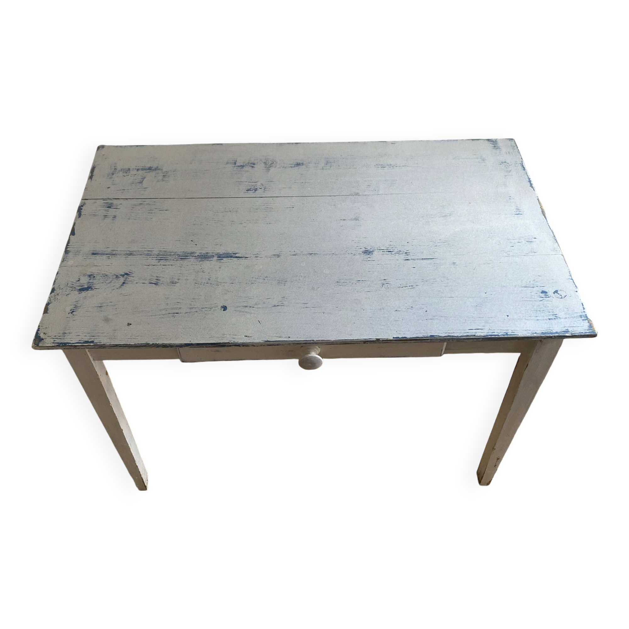 White farmhouse table