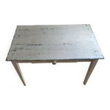 White farmhouse table