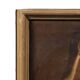 Ancient painting with a religious subject, oil on canvas, Italy, 17th century.