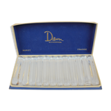 12 porte-couteaux en cristal daum