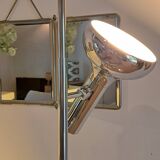 Chrome floor lamp from the 1970s.