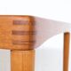 Table à repas teck Henri Walter Klein 1966 Bramin éditeur