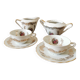 Duo of vintage porcelain cups