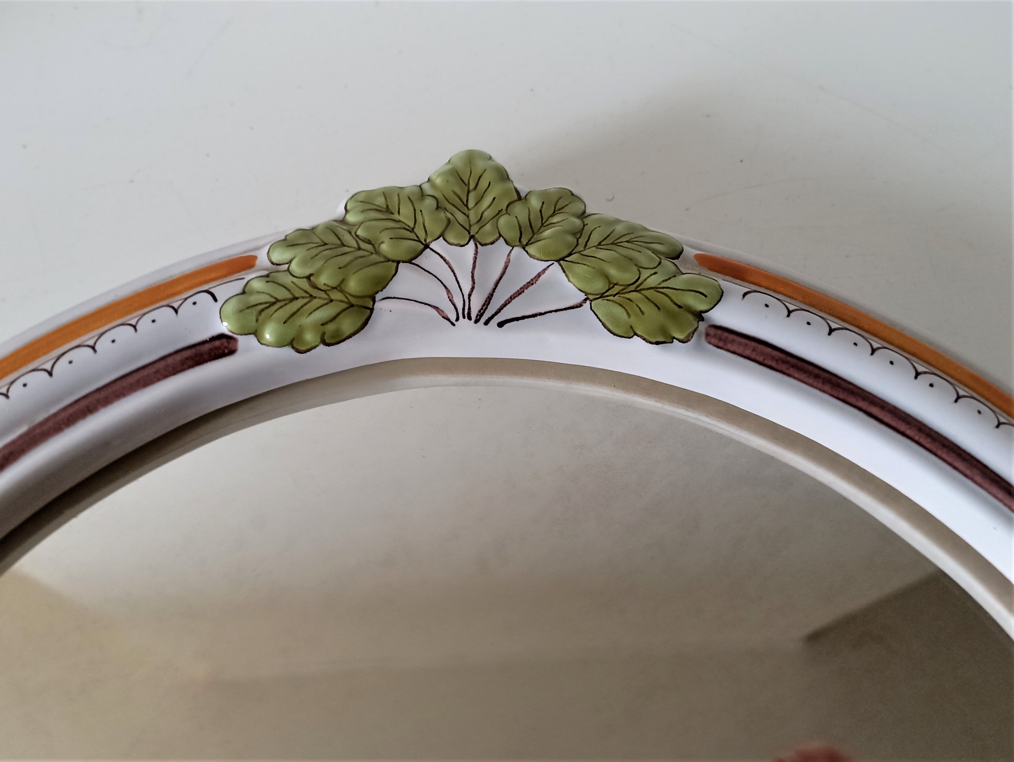 Miroir rond vintage 36cm